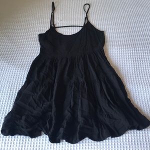 Black flowy dress